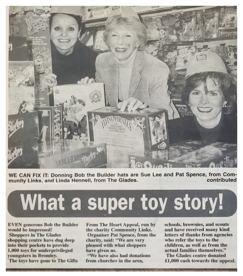 News article on the launch of our Toy Appeal, 'Gifts From The Heart Appeal'
